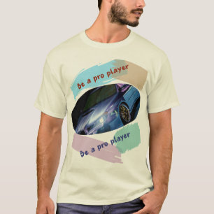 T-shirt Pro Player Car Rider - Champ d'Anniversaire