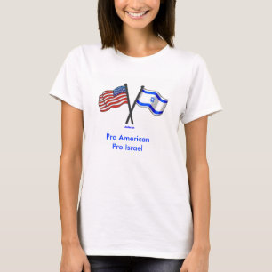 T-shirt Pro pro chemise américaine de l'Israël