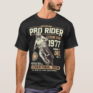T-shirt Pro Rider Dirt Sport à vélo pour les amateurs de v