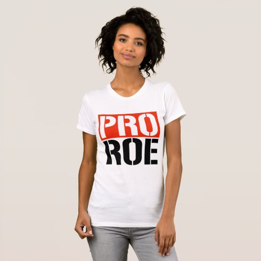 T-SHIRT PRO ROE (Devant entier)