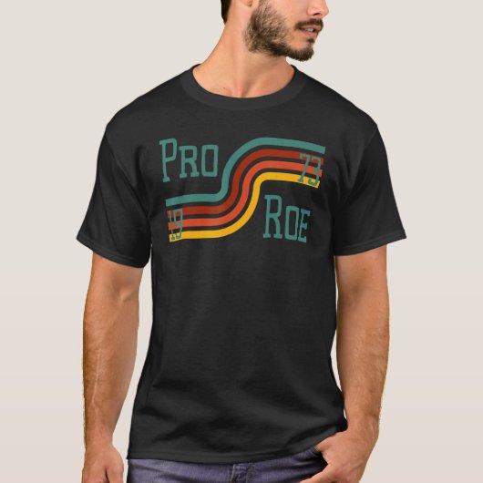 T-shirt Pro Row Vs Wade 1973 (Devant)