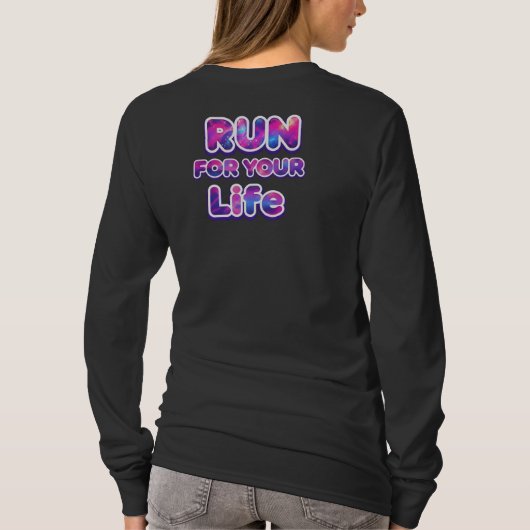 T-shirt Pro Running Motivation (Dos)