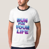 T-shirt Pro Running Motivation (Devant)