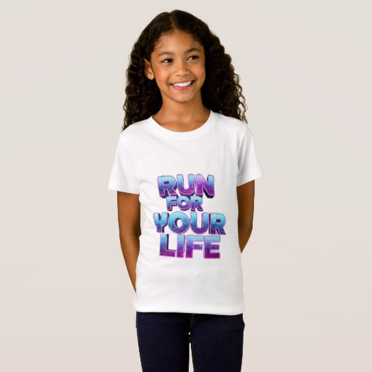 T-Shirt Pro Running Motivation (Devant entier)
