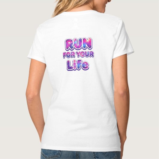 T-shirt Pro Running Motivation (Dos)