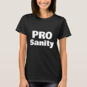 T-shirt Pro Sanity (Devant)