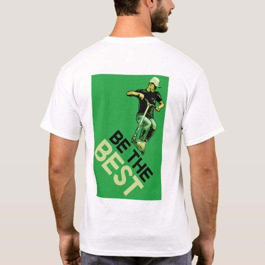 T-shirt Pro Scooter Free Rider Traces (Dos)