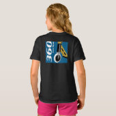 T-shirt Pro Scooter Free Rider Traces (Dos entier)