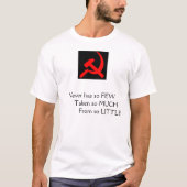 T-shirt pro-socialisme (Devant)