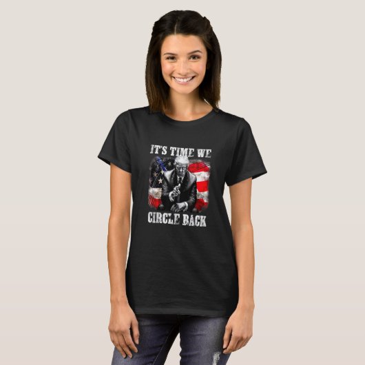 T-shirt Pro Tru Mp Time We Circle Back Politique Anti-Ench (Devant entier)
