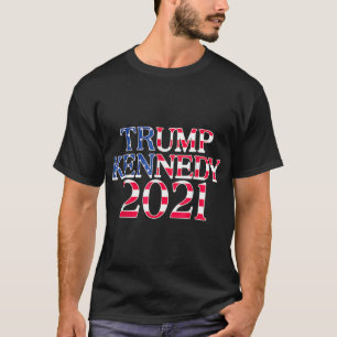 T-shirt Pro Trump Kennedy Jr 2021 États-Unis Drapeau Trump