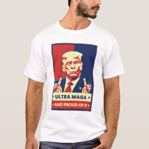 T-shirt Pro Trump Ultra MAGA républicain amusant parodie