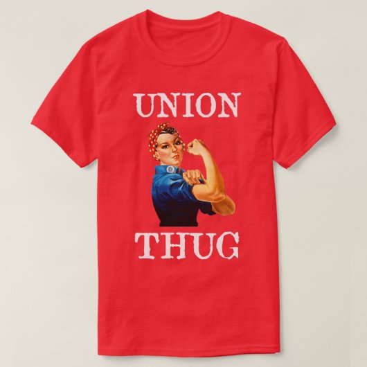 T-shirt Pro Union Forte Union Fière Rosie le Riveter (Design devant)