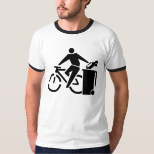 T-shirt Pro vélo d'anti voiture