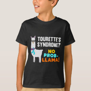 T-shirt Prob-llama Tourette Syndrome Survivant du guerrier