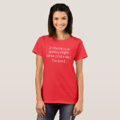 T-shirt probably just gonna jingle Funny Xmas Christmas (Devant entier)