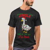 T-shirt Probably Just Gonna Jingle I’m Tired Lazy Christma (Devant)
