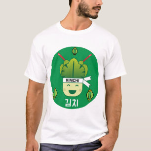 T-shirt Probiotiques alimentaires coréens Kimich en santé