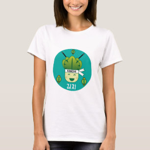 T-shirt Probiotiques alimentaires coréens Kimich en santé