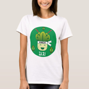 T-shirt Probiotiques alimentaires coréens Kimich en santé