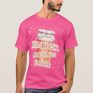 T-shirt Probiotiques de Kombucha à l'intérieur du bouchon 