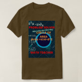 T-shirt Problem solver math teacher 51 1 (Design devant)