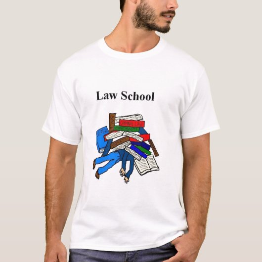 T-shirt Problème d'école de droit (Devant)