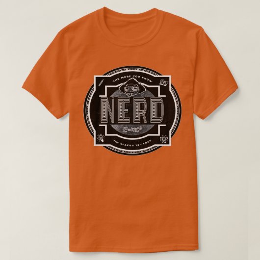 T-shirt Problème nerd (Design devant)