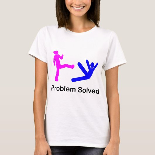 T-shirt Problème résolu (Devant)