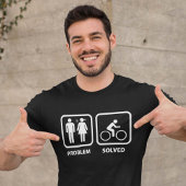 T-shirt Problème résolu du cyclisme