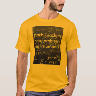 T-shirt Problèmes avec des nombres