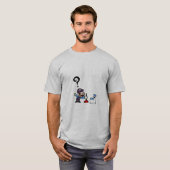 T-shirt Problèmes de plomberie (Devant entier)