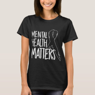 T-shirt Problèmes De Santé Concevoir Suicide Pour Sensibil