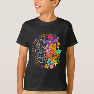 T-shirt Problèmes de santé mentale Maladie cérébrale chez