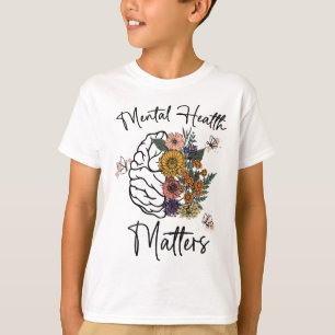 T-shirt Problèmes de santé Sensibilisation à la santé ment