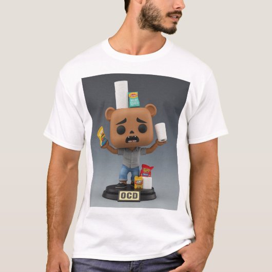 T-shirt problèmes de TOC (Devant)