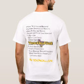 T-SHIRT PROBLÈMES OBTENUS D'ORDINATEUR ? (Dos)