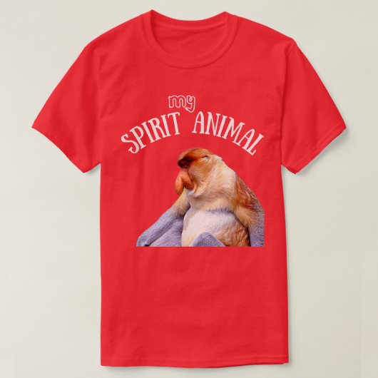 T-shirt Proboscis Singe Nez Singe Chirurgie Hommes Femmes (Design devant)