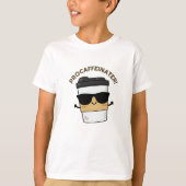 T-shirt Procaffeinator Funny Caféine Pun café (Devant)