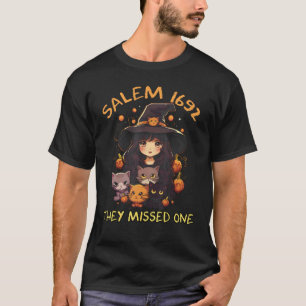 T-shirt Procès des sorcières de Salem 1692 Ils en ont manq