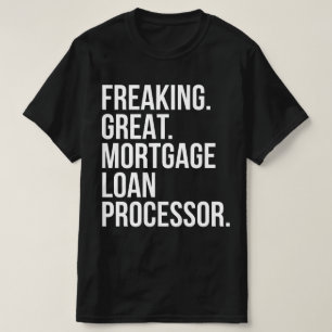 T-shirt Processeur de prêt hypothécaire neuf