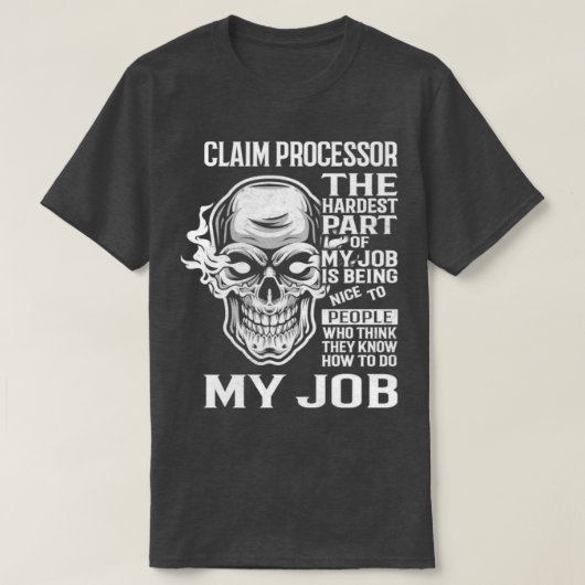 T-shirt Processeur de revendication (Design devant)