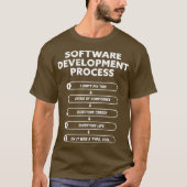 T-shirt Processus de développement logiciel programmation  (Devant)