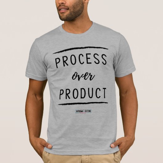 T-shirt Processus masculin sur le produit Tee (Devant)