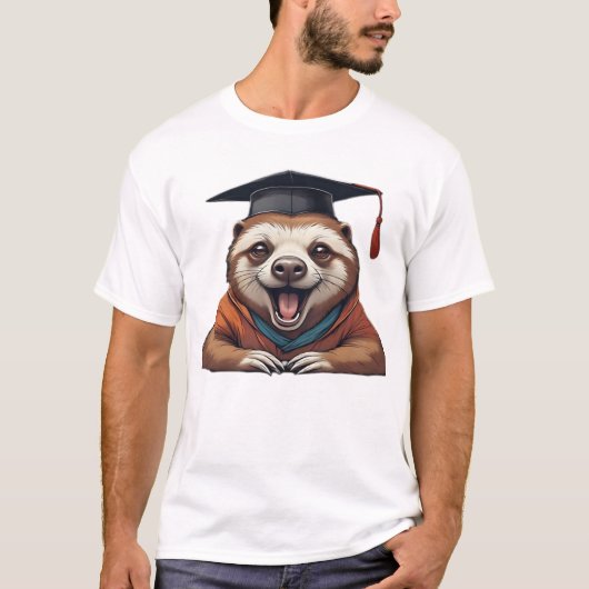T-shirt Procrastination University � Official Member Class (Devant)