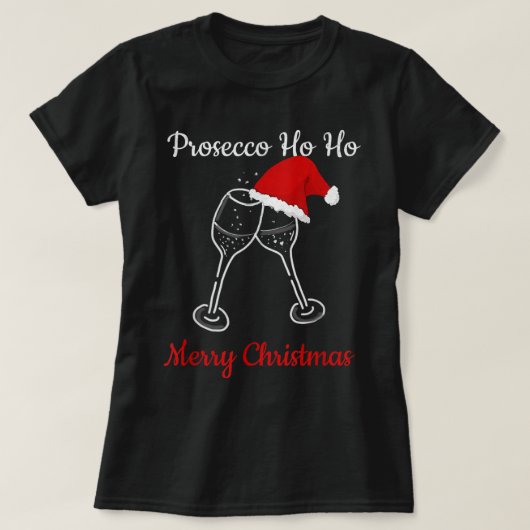 T-shirt Procureur Ho Ho Fête de Noël Santa Hat (Design devant)