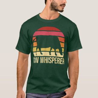 T-shirt Producteur de bovins de chasse - Whisperer de vach