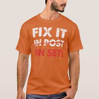 T-shirt Producteur de cinéma drôle Réalisateur de cinéma F