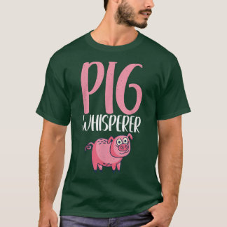 T-shirt Producteur de cochons de Whisperer de porc