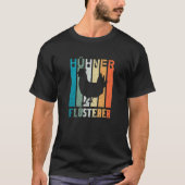 T-shirt Producteur de coq de poulet Whisper (Devant)